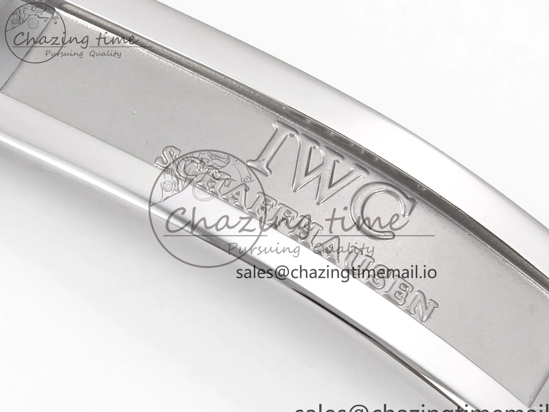 MIROTIME 0308 OnTrend Portugieser Automatic 42mm SS APSF 1:1 Best Edition White RG Dial on Black Leather Strap A 7010